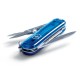 Нож-брелок VICTORINOX Signature, 58 мм, 7 функций, полупрозрачный синий