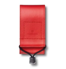 Чехол на ремень VICTORINOX для ножей 91 мм и 93 мм толщиной 5-8 уровней, из кожзаменителя, красный