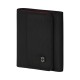 Бумажник VICTORINOX Travel Essentials Tri-Fold Wallet, чёрный, полиэстер, 9x2x10 см