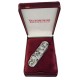 Нож-брелок VICTORINOX Rosa Betha, коллекционный, 58 мм, 4 функции, рукоять из натурального камня