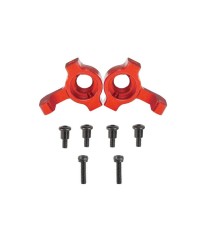Алюминиевые поворотные кулаки для Remo Hobby 1/16, металл, тюнинг  (2 шт)