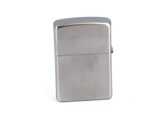 Зажигалка ZIPPO Classic с покрытием Satin Chrome™, латунь/сталь, серебристая, матовая, 36x12x56 мм