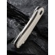 Складной нож CIVIVI Elementum D2 Steel Satin Finished Handle G10 Ivory
