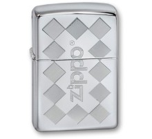 Зажигалка ZIPPO Classic с покрытием High Polish Chrome, латунь/сталь, серебристая, 38x13x57 мм