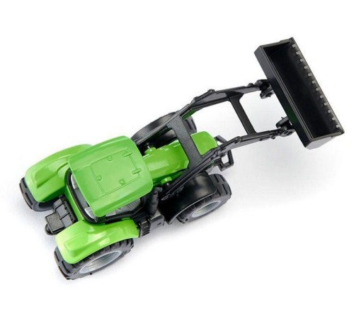 Трактор Siku 1394 Deutz-Fahr TTV 7250, с фронтальным погрузчиком
