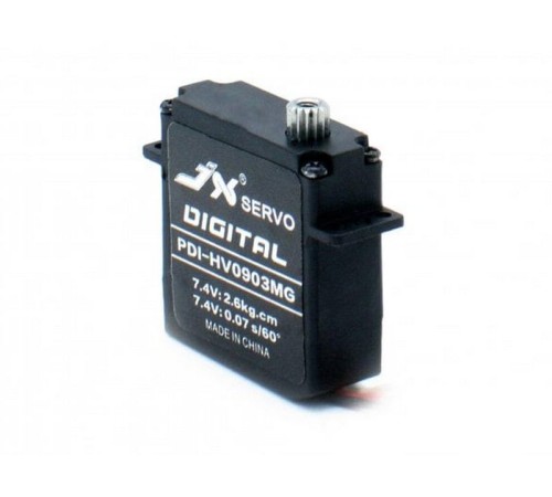 Сервомашинка цифровая JX Servo PDI-HV0903MG (9.4г/2.6/0.07/7.4V) Mini