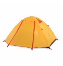 Палатка Naturehike P-Series NH18Z044-P 210T/65D четырехместная, оранжевая, 6927595729694