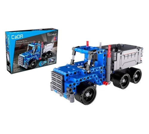 Конструктор CaDA Technic самосвал совместим с C52012W, инерционный (301 деталь)