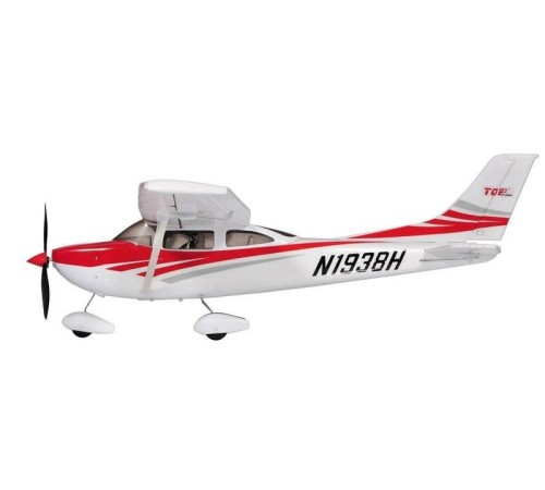 Р/У самолет Top RC Cessna 182 400 class красная 965мм PNP