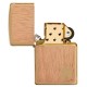 Зажигалка ZIPPO WOODCHUCK с покрытием Brushed Brass, латунь/сталь/, золотистая, матовая, 38x13x57 мм