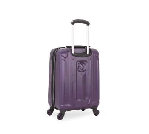 Чемодан WENGER ZURICH III, фиолетовый, АБС-пластик, 35,5x23x48 см, 34 л