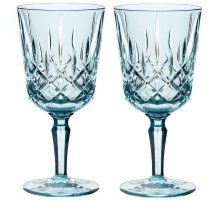 Набор бокалов для вина NACHTMANN NOBLESSE Colors 355 мл, голубой, 2 шт.