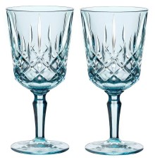 Набор бокалов для вина NACHTMANN NOBLESSE Colors 355 мл, голубой, 2 шт.