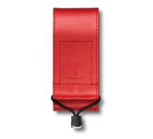 Чехол на ремень VICTORINOX для ножей 111 мм толщиной 3 уровня и SwissTool, из кожзаменителя, красный