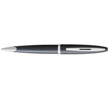 Шариковая ручка Waterman Carene Charcoal Grey ST. Детали дизайна: палладиевое покрытие