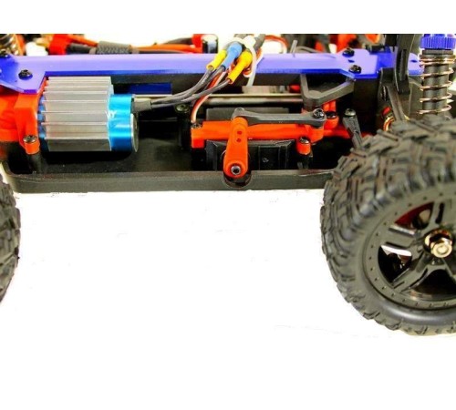 Радиоуправляемая трагги Remo Hobby S EVO-R Brushless UPGRADE (красный) 4WD 2.4G 1/16 RTR