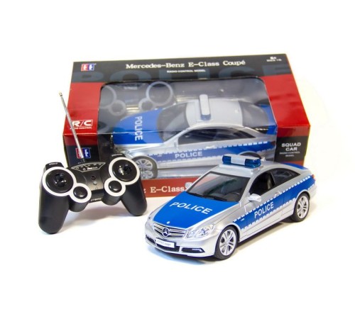 Р/У машина Double Eagle Mersedes E-class Police 1/16 н/б