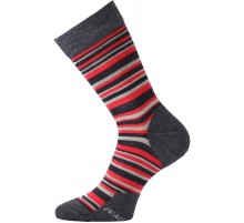 Носки Lasting WPL503, wool+polyamide, серый/ черный L , WPL503L