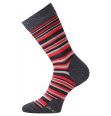 Носки Lasting WPL503, wool+polyamide, серый/ черный L , WPL503L