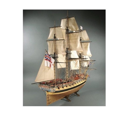 Сборная картонная модель Shipyard фрегат HMS Mercury (№66), 1/96