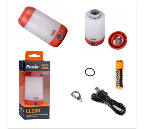 Фонарь Fenix CL26R красный, CL26Rr