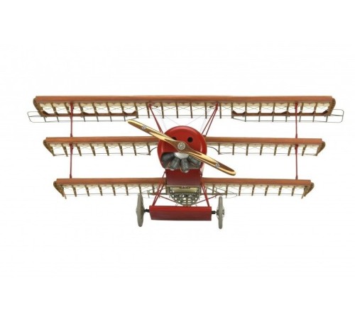Сборная деревянная модель самолета Artesania Latina FOKKER DR.I 1918 RED BARON, 1/16