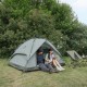 Палатка Naturehike автоматическая NH21ZP008, трехместная, серо-зеленая, 6927595777442