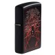 Зажигалка ZIPPO Spider Design с покрытием Black Matte, латунь/сталь, чёрная, матовая, 38x13x57 мм
