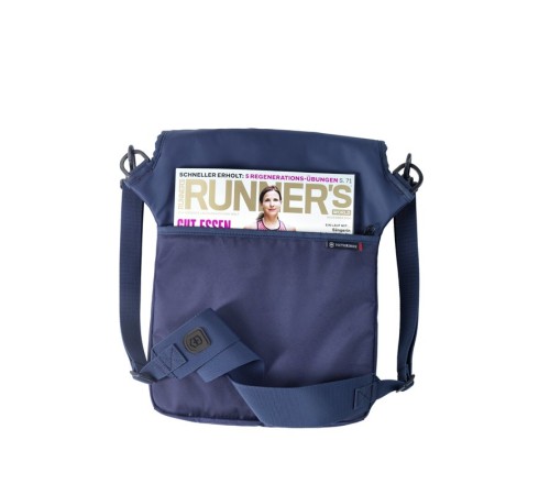Сумка наплечная VICTORINOX Altmont™ 3.0 Flapover Bag 17.1, синяя, нейлон Versatek™, 27x6x32 см, 5 л