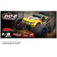 Радиоуправляемая трагги Remo Hobby EVO-R TWINS MOTOR (зеленая) 4WD 2.4G 1/8 RTR