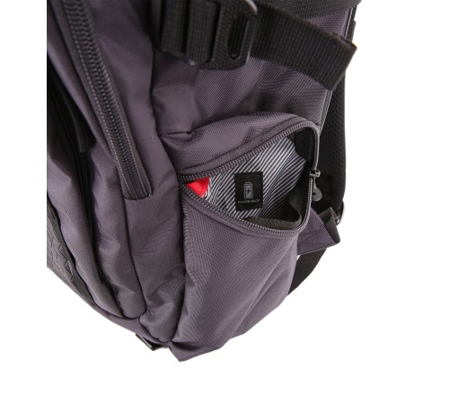 Рюкзак WENGER 15'', серый / чёрный, полиэстер 900D/ М2 добби, 29х15х47 см, 20 л