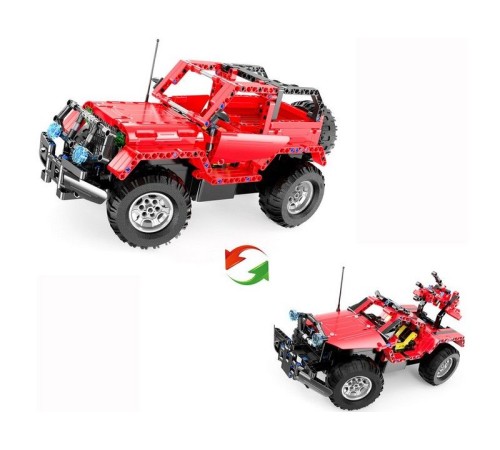 Р/У конструктор CaDA Technic машина Jeep Wrangler (531 деталь)