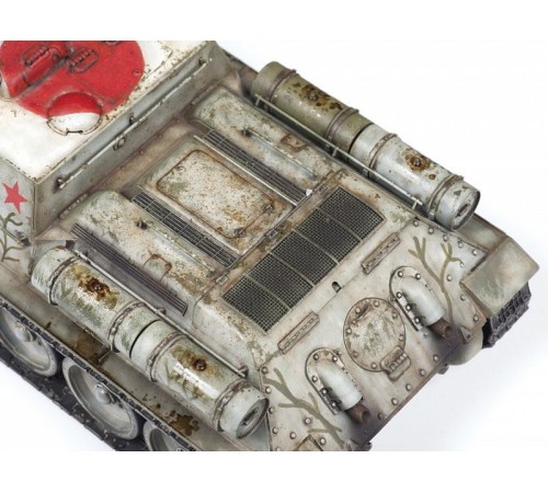 Сборная модель ZVEZDA Советский истребитель танков Су-122, 1/35