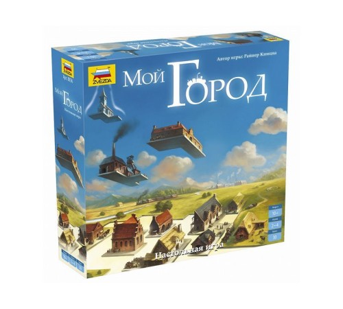 Настольная игра ZVEZDA Мой город