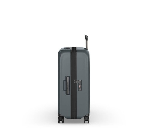 Чемодан VICTORINOX Airox Advanced, серо-синий матовый, 100% поликарбонат Makrolon, 46x29x69 см, 75 л