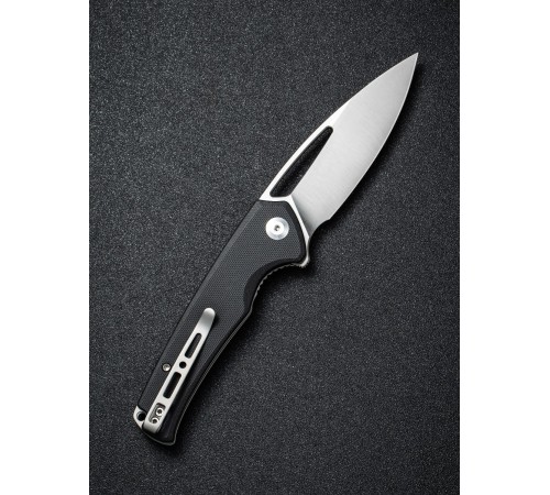 Складной нож SENCUT Mims 9Cr18MoV Steel Satin Finished Handle G10 Black