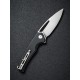 Складной нож SENCUT Mims 9Cr18MoV Steel Satin Finished Handle G10 Black