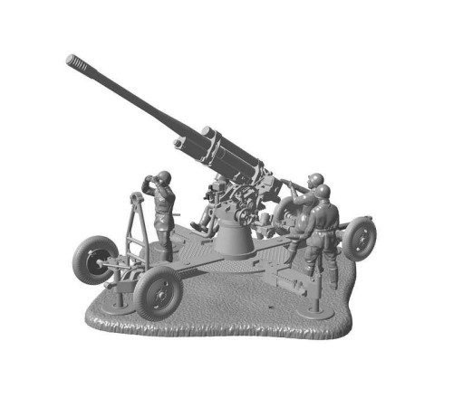 Сборные солдатики ZVEZDA Советское 85-мм зенитное орудие, 1/72