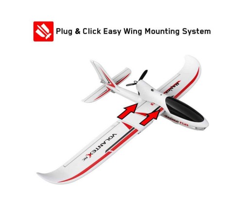 Радиоуправляемый планер Volantex RC Ranger 750мм Brushless 2.4G 4ch LiPo RTF with Gyro