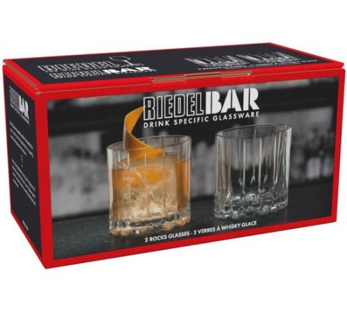 Набор из 2-х хрустальных стаканов для виски Riedel Rocks 2шт.