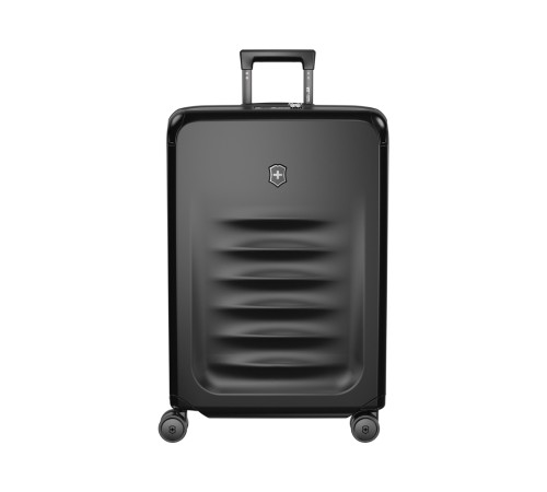 Чемодан VICTORINOX Spectra™ 3.0 Exp. Medium Case, чёрный, поликарбонат Sorplas™, 46x30x69 см, 81 л