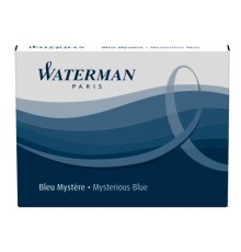 Синие чернильные картриджи WATERMAN для перьевой ручки  8шт./упак.