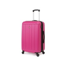 Чемодан SWISSGEAR USTER, розовый, АБС-пластик, 41x26x58 см, 62 л