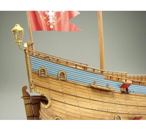 Сборная картонная модель Shipyard флейт Schwarzer Rabe (№39), 1/96