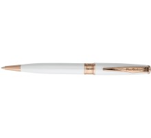 Ручка шариковая Pierre Cardin SECRET Business, цвет - белый. Упаковка B