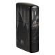 Зажигалка ZIPPO Classic с покрытием High Polish Black, латунь/сталь, черная, глянцевая, 38x13x57 мм