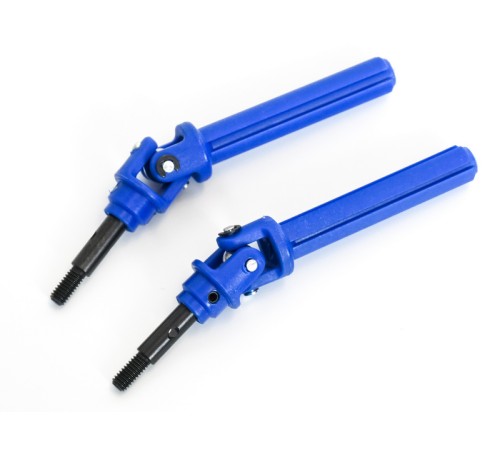 Карданные привода передние для Remo Hobby MMAX, EX3 1/10, тюнинг, синие