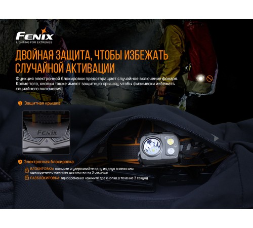 Налобный фонарь Fenix HP25RV2.0, HP25RV20