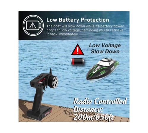 Радиоуправляемый катер Volantex RC Vector SR48 Brushless 2.4G LiPo RTR