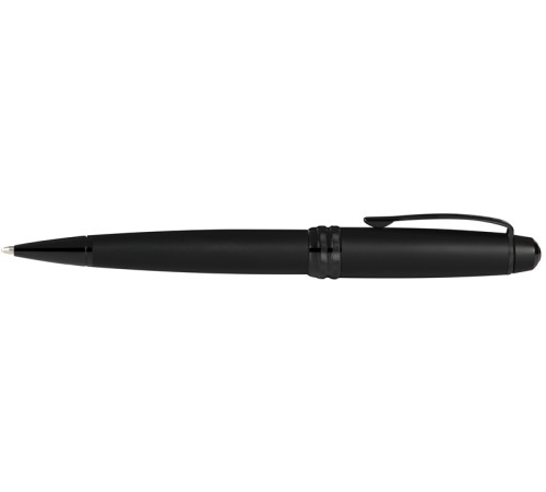 Шариковая ручка Cross Bailey Matte Black Lacquer. Цвет - черный.
